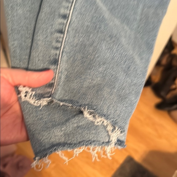 H&M Stylish Distressed Skinny Jeans in Blue - Picture 4 of 4